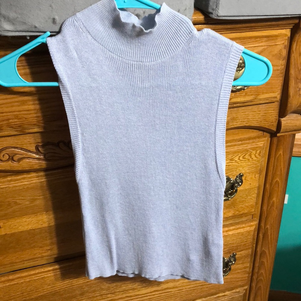 Sweater tank top